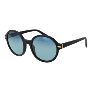 Serengeti Rund Sonnenbrille SS577004 Joan in Schwarz – 45° Seitenansicht