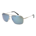 Serengeti Pilotenbrille Sonnenbrille SS578002 Dorwinn in Silber – 45° Seitenansicht
