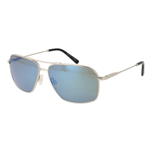 Serengeti Pilotenbrille Sonnenbrille SS578002 Dorwinn in Silber – 45° Seitenansicht