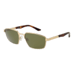 Serengeti Rechteck Sonnenbrille SS597001 Kean in Gold – 45° Seitenansicht