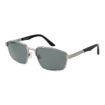 Serengeti Rechteck Sonnenbrille SS597003 Kean in Grau – 45° Seitenansicht
