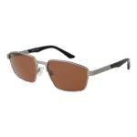 Serengeti Quadtrat Sonnenbrille SS597004 Kean in Gunmetal – 45° Seitenansicht