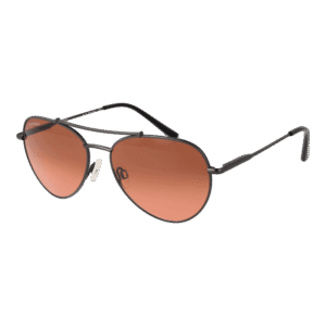 Serengeti Pilotenbrille Sonnenbrille SS599001 Pete in Schwarz – 45° Seitenansicht