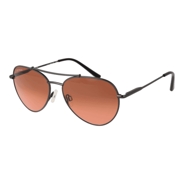 Serengeti Pilotenbrille Sonnenbrille SS599001 Pete in Schwarz – 45° Seitenansicht