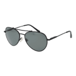 Serengeti Pilotenbrille Sonnenbrille SS599003 Pete in Schwarz – 45° Seitenansicht