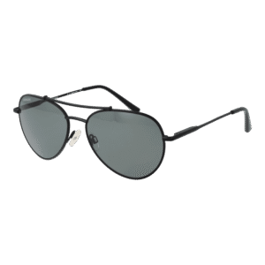 Serengeti Pilotenbrille Sonnenbrille SS599003 Pete in Schwarz – 45° Seitenansicht