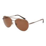 Serengeti Pilotenbrille Sonnenbrille SS599004 Pete in Braun – 45° Seitenansicht