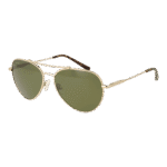 Serengeti Pilotenbrille Sonnenbrille SS599005 Pete in Gold – 45° Seitenansicht