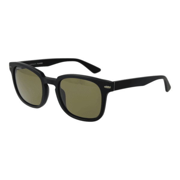Serengeti Rechteck Sonnenbrille SS575007 Ethan in Schwarz – 45° Seitenansicht