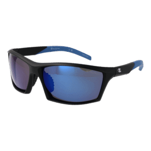 Champion Sport Sonnenbrille CU5142 64C01 in Schwarz – 45° Seitenansicht