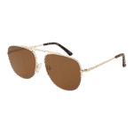 Champion Pilotenbrille Sonnenbrille CU5151 58C01 in Gold – 45° Seitenansicht