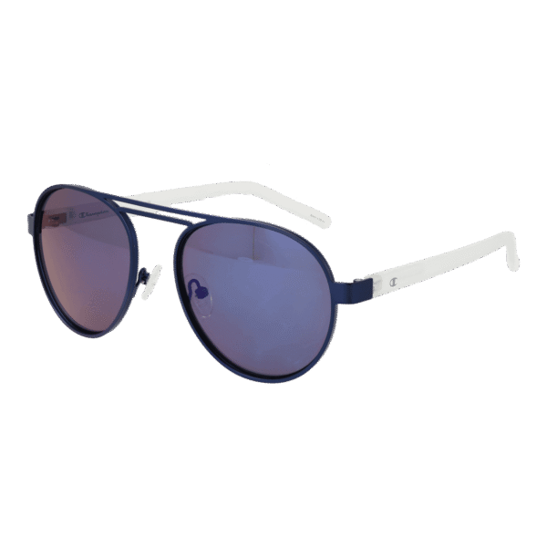 Champion Pilotenbrille Sonnenbrille CU5153 55C04 in Blau – 45° Seitenansicht