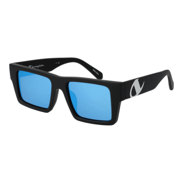 Champion Sonnenbrille CUW5228 54C03 – 45° Seitenansicht Champion Rechteck Sonnenbrille CUW5228 54C03 in Schwarz – 45° Seitenansicht