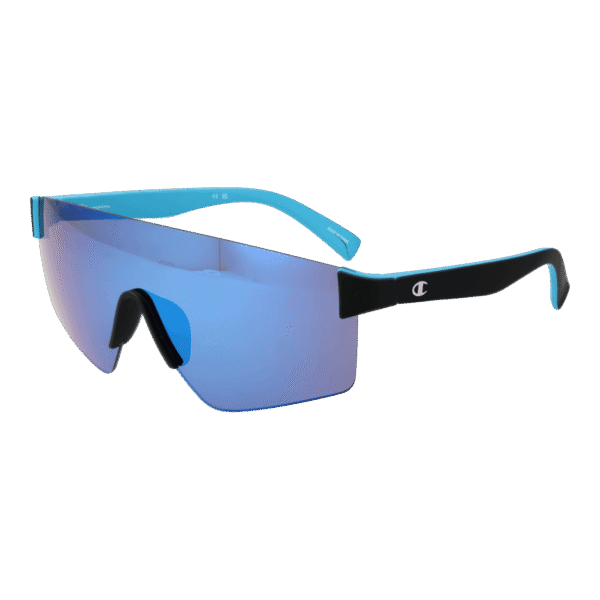 Champion Monoscheibe Sonnenbrille CUW5206 135C06 in Blau – 45° Seitenansicht