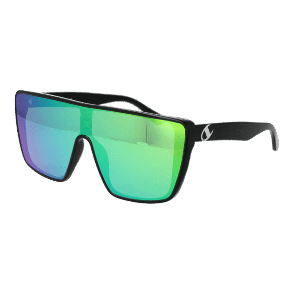 Champion Monoscheibe Sonnenbrille CUW5261 145C02 in Schwarz – 45° Seitenansicht