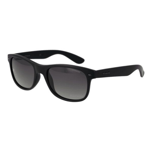 Polaroid Sonnenbrille PLD 1015/S 53DL5LB – 45° Seitenansicht Polaroid Rechteck Sonnenbrille PLD 1015/S 53DL5LB in Schwarz – 45° Seitenansicht