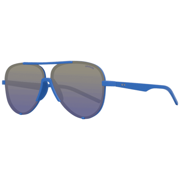 Polaroid Sonnenbrille PLD 6017/S 60ZDI – 45° Seitenansicht Polaroid Pilotenbrille Sonnenbrille PLD 6017/S 60ZDI in Blau – 45° Seitenansicht