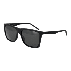 Polaroid Rechteck Sonnenbrille PLD 2050/S 55807M9 in Schwarz – 45° Seitenansicht