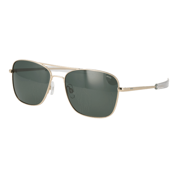 Invu Pilotenbrille Sonnenbrille B1206 57A in Gold – 45° Seitenansicht