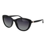 Invu Katzenaugen Sonnenbrille B2219 55A in Schwarz – 45° Seitenansicht