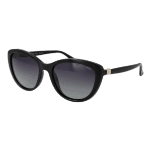 Invu Katzenaugen Sonnenbrille B2219 55A in Schwarz – 45° Seitenansicht