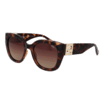 Invu Katzenaugen Sonnenbrille B2222 52B in Braun – 45° Seitenansicht