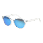 Invu Rund Sonnenbrille B2249 51B in Transparent – 45° Seitenansicht