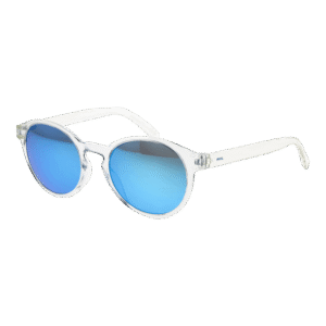 Invu Rund Sonnenbrille B2249 51B in Transparent – 45° Seitenansicht