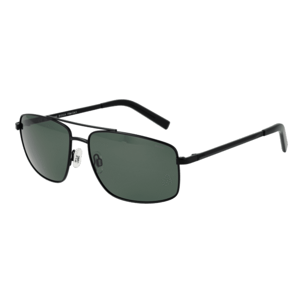 Invu Pilotenbrille Sonnenbrille B1312 58A in Schwarz – 45° Seitenansicht