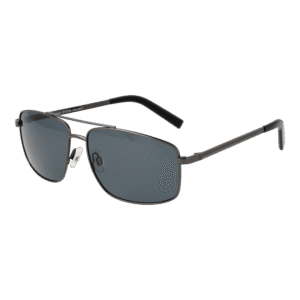 Invu Pilotenbrille Sonnenbrille B1312 58B in Gunmetal – 45° Seitenansicht