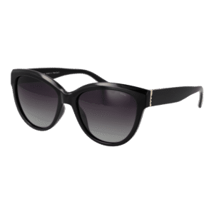Invu Katzenaugen Sonnenbrille B2331 56A in Schwarz – 45° Seitenansicht