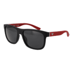 Emporio Armani Quadrat Sonnenbrille 0EA4182U 57500187 in Schwarz – 45° Seitenansicht