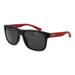 Emporio Armani Quadrat Sonnenbrille 0EA4182U 57500187 in Schwarz – 45° Seitenansicht