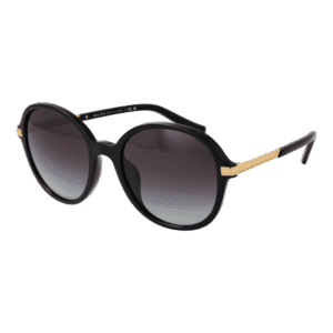 Ralph Rund Sonnenbrille 0RA5297U 5450018G in Schwarz – 45° Seitenansicht