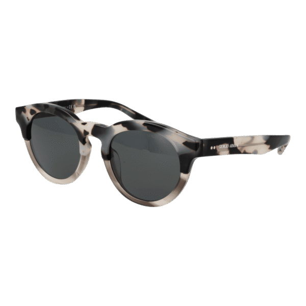 Giorgio Armani Rund Sonnenbrille 0AR8189U 51600987 in Mehrfarbig – 45° Seitenansicht
