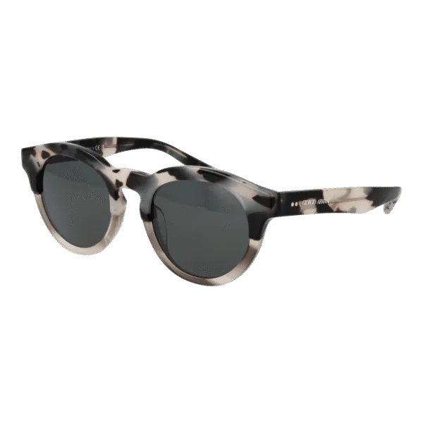 Giorgio Armani Rund Sonnenbrille 0AR8189U 51600987 in Mehrfarbig – 45° Seitenansicht