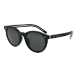 Giorgio Armani Rund Sonnenbrille 0AR8199U 50587587 in Schwarz – 45° Seitenansicht