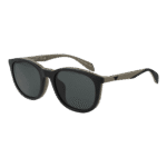 Emporio Armani Rund Sonnenbrille 0EA4211F 5354371W in Oliv – 45° Seitenansicht