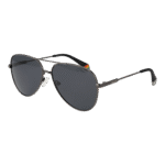 Polaroid Pilotenbrille Sonnenbrille PLD 6187/S 60KJ1M9 in Grau – 45° Seitenansicht