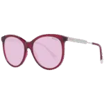 Polaroid Rund Sonnenbrille PLD 4131/S/X 57MU10F in Lila – 45° Seitenansicht