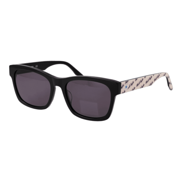 Converse Quadrat Sonnenbrille CV501S 56001 in Schwarz – 45° Seitenansicht