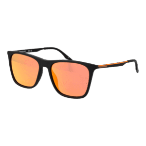 Converse Quadrat Sonnenbrille CV800S 56002 in Schwarz – 45° Seitenansicht