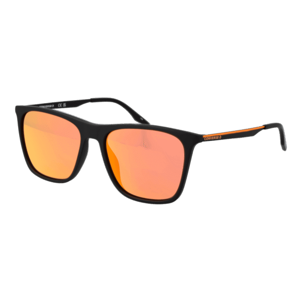 Converse Quadrat Sonnenbrille CV800S 56002 in Schwarz – 45° Seitenansicht