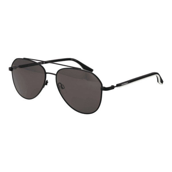 Converse Sonnenbrille CV307S 58001 – 45° Seitenansicht Converse Pilotenbrille Sonnenbrille CV307S 58001 in Schwarz – 45° Seitenansicht