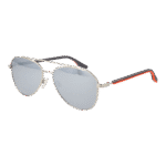 Converse Pilotenbrille Sonnenbrille CV307S 58045 in Silber – 45° Seitenansicht