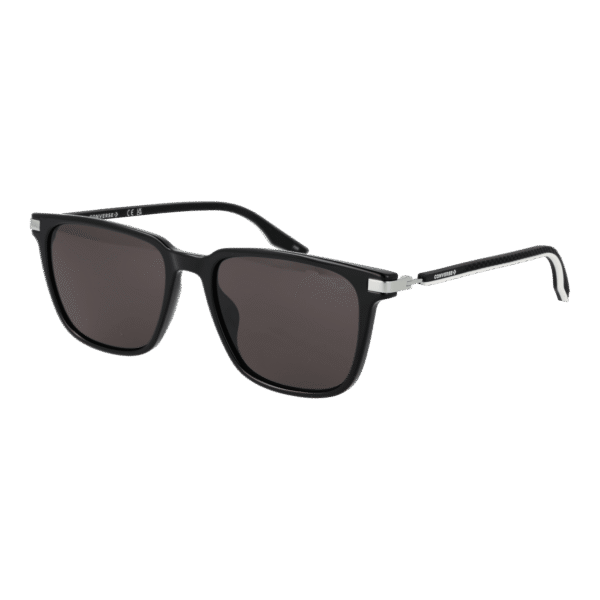 Converse Quadrat Sonnenbrille CV543S 54001 in Schwarz – 45° Seitenansicht
