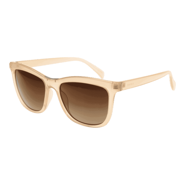 Esprit Quadrat Sonnenbrille ET39111 54565 in Beige – 45° Seitenansicht