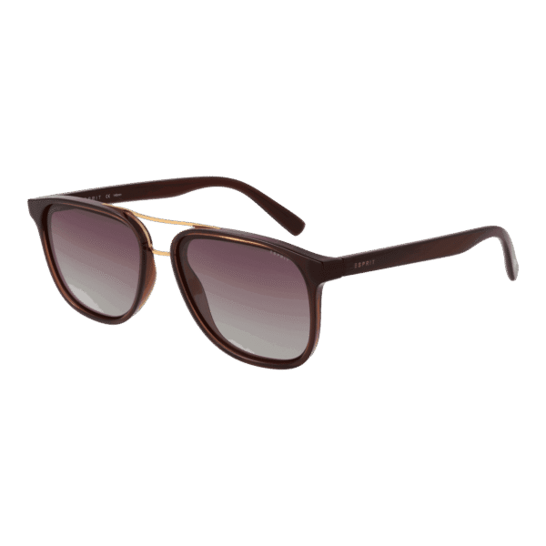Esprit Quadrat Sonnenbrille ET39125P 55535 in Braun – 45° Seitenansicht