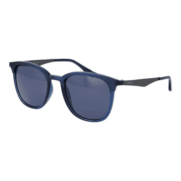 Esprit Rechteck Sonnenbrille ET39126 51507 in Blau – 45° Seitenansicht