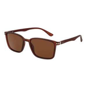 Esprit Rechteck Sonnenbrille ET39130 53535 in Braun – 45° Seitenansicht